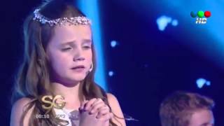 Amira Willighagen  quotAve Mariaquot on Susana Giménez TV Show  Argentina  20 August 2014 [upl. by Hamon]