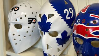 Mike Palmateer Vintage Goalie Mask Replica  Toronto Maple Leafs [upl. by Ketchum987]