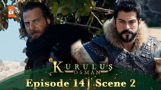 Kurulus Osman Urdu  Season 6 Episode 14 Scene 2 I Osman Sahab muqaddas amanatein ke peeche [upl. by Eniroc76]