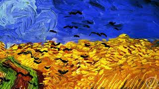 Van Gogh  Wheatfield with Crows  Animated painting [upl. by Busby209]