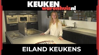 Eiland Keukens Inspiratie Voorbeelden en uitleg door Keukenwarenhuisnl [upl. by Ponton]