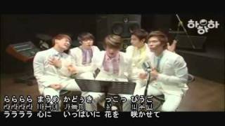 東方神起 HAHAHA SONG ＜ﾊﾝｸﾞﾙ読みﾊﾝｸﾞﾙ日本語訳＞ [upl. by Hgeilhsa]