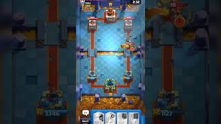 AGRESSIVE 😡😤😡😤💥💥 clashroyale superclash gaming supercell youtube gameplay games shorts [upl. by Joelle]