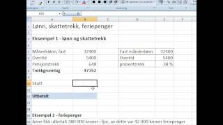 lønn skatt feriepenger  økonomikapittelet 1PY [upl. by Leinto]