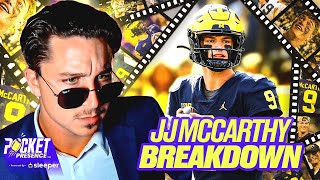 NFL QB Breaks Down JJ McCarthys Tape [upl. by Munson]