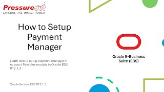 How to Setup Payment Manager  Oracle EBS R12 [upl. by Sarid704]