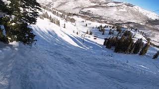 Skiing Solitude Powderhorn Summit Glades [upl. by Evoy]