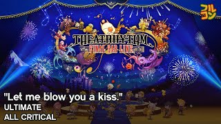 【Theatrhythm Final Bar Line】quotLet me blow you a kissquot Ultimate All Critical [upl. by Orling856]