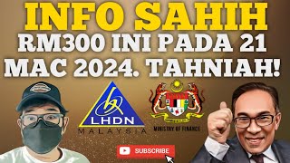 TAHNIAH BSH RM300 AKAN DIKREDITKAN PADA 21 MAC 2024 [upl. by Eceinahs]