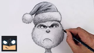 How To Draw The Grinch  Sketch Saturday [upl. by Avehstab728]