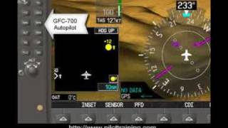 G1000 Synthetic Vision [upl. by Eilatam]