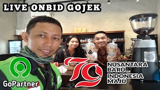 Driver Gojek Vlog  Live OnBid gojek GoFood Promo Kemerdekaan  Nusantara Baru Indonesia Maju [upl. by Eihctir]