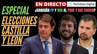 Resultados Elecciones Castilla y León Mañueco PP y GarcíaGallardo VOX ganan a PSOE y socios [upl. by Adrian832]