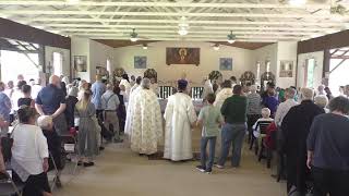 Ellwood City Chapel  Hierarchical Liturgy  Transfiguration of our Lord  Bishop Irinej [upl. by Resneps]