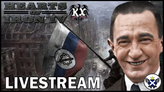 HOI4 Kaiserredux Russian Republic Livestream  Mister Happy Returns [upl. by Izaak]