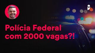 Diretor da Polícia Federal anuncia novo concurso [upl. by Einafit456]