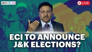 JampK Elections News I ECI LIVE I Elections In Jammu amp Kashmir Soon ECIs Big Announcement [upl. by Helbona619]