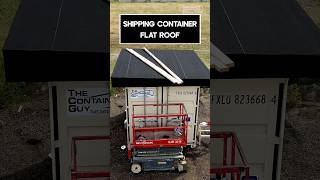 Easy DIY Wood Roof or Deck on Your Shipping Container w NO Welding woodworking construction [upl. by Sunderland]