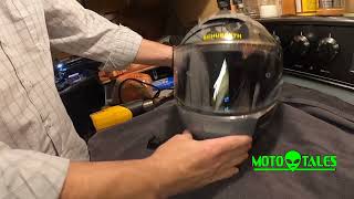 Unboxing and installing a GoPro Chin Mount on a Schuberth C5 Globe from start to finish [upl. by Nitza]