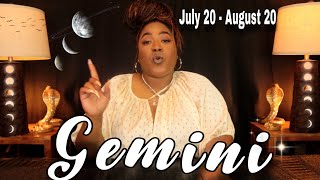 GEMINI  What Is The Universes Plan For You ✵ JULY 20 – AUGUST 20 ✵ Psychic Tarot Reading [upl. by Lakin]