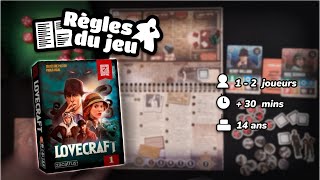 🕵️‍♂️LOVECRAFT Aventure Z  Vol1🕵️‍♂️ règle du jeu en français par expliquemoica zacatrus [upl. by Katha209]