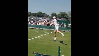 One Footed Backhand Brilliance By David Goffin atp tennis backhand [upl. by Ahsiak384]