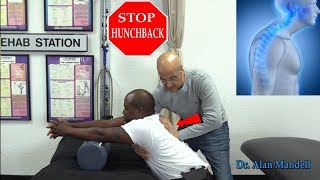 Fix HunchbackKyphosis Sitting Thoracic Mobilization Technique  Dr Alan Mandell DC [upl. by Areic]