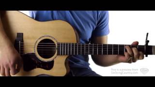 Come Over Kenny Chesney Guitar Lesson and Tutorial [upl. by Sapers]