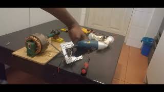 how to make generator  how to make ac generator at home [upl. by Samp727]