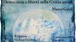 Democrazia e libertà nella Grecia antica [upl. by Irrol492]