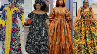 🔥GRAND STYLE TENUE AFRICAINE DE ROBE LONGUE MOYENNE 2024 WAXPAGNE AFRICAN CASUAL DRESS ANKARA GOWN [upl. by Flannery682]