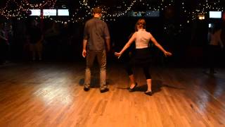 Beginning Lindy Hop  How to do Twists and Swivels [upl. by Adnaral]