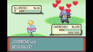 POKEMON EMERALD  CHIMECHO  BESO DULCE  SWEET KISS [upl. by Einapets780]