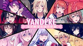 ELIMINATE ALL THE RIVALS ON THE 1ST DAY  Yandere Simulator [upl. by Pember]