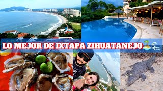 Lo mejor de IXTAPA ZIHUATANEJO🏝️ hotel restaurante ixtapazihuatanejo pacificaresort [upl. by Niddala3]