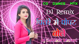 CG DANCE MTX 🙏 SONG DJ Remix Santosh 👍‼️💙 mere Sine mein download [upl. by Bohrer]