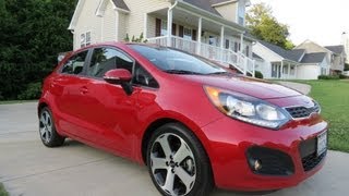 2012 Kia Rio SX Hatchback Start Up Exhaust Test Drive and In Depth Review [upl. by Neeoma958]