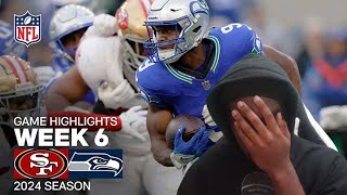 GENO SMITH SOLD REACTION San Francisco 49ers vs Seattle Seahawks Game Highlights  NFL 2024 Season [upl. by Elleinad]