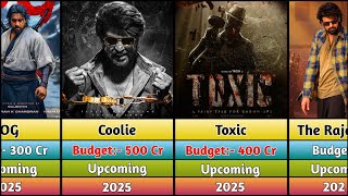 Top 30 BIGGEST India UPCOMING Movies In 2025  The Raja Saab Coolie Toxic Sikandar OG [upl. by Ydeh676]