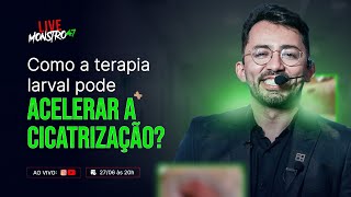 LARVA EM FERIDAS É MELHOR QUE HIDROGEL  LIVE09 [upl. by Lonee]