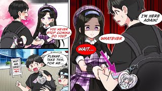 Manga Dub My favorite idol is always cold towards me but one day when I have a strap on [upl. by Sirob508]