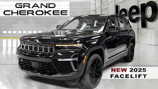 New Jeep Grand Cherokee 2025 Facelift  FIRST LOOK at Exterior Refresh amp Interior Changes [upl. by Harte]