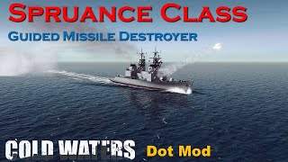 Missile Destroyer Duel  Cold Waters Dot Mod Surface Warfare Engagement [upl. by Grimbly56]