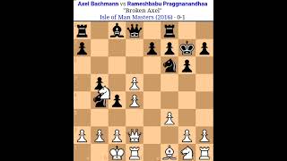 Alex Bachmann vs Praggnanandhaa praggnanandhaa Chess game best Chess game of history [upl. by Sherj]