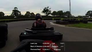 South Coast Karting Sunday Championship Rd 10 PracticeQualifying 13102024 [upl. by Valora]