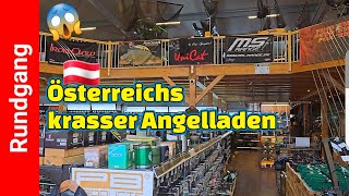 nordfishing77  Preise immer mit 7 🤑 Rundgang im Angelladen Österreich 🇦🇹 [upl. by Amadus]