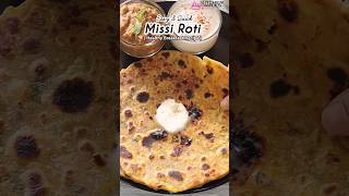 ✨ Easy amp Healthy Missi Roti Recipe for Breakfast or Lunchbox shorts trendingshorts [upl. by Mulloy504]