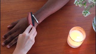 ASMR super sleepy hand tracing amp arm brushing whisper [upl. by Assir]