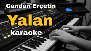 Candan Erçetin  Yalan Karaoke MD Altyapı [upl. by Torray219]