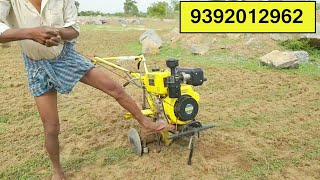 kisankraft 400d power weeder cultivation start to end video [upl. by Alyl450]